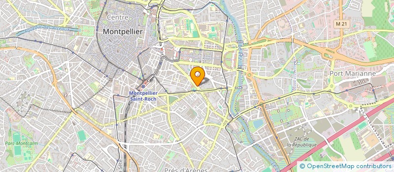 localisation de l'entreprise MADAME SOFIA ZORDAN à MONTPELLIER