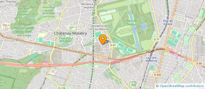 localisation de l'entreprise MADAME SOFIANA MAMODE  CHATENAY-MALABRY