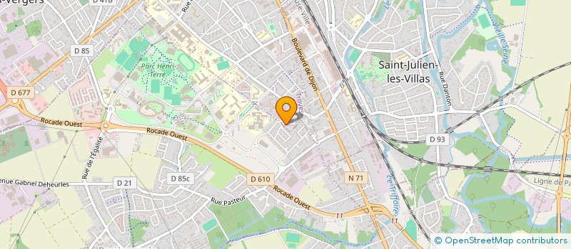 localisation de l'entreprise MADAME SOFIANE BAYA à TROYES