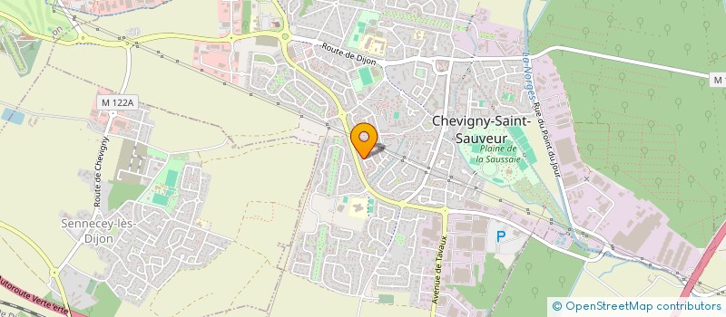 localisation de l'entreprise MADAME SOFIANE LACORDAIRE  CHEVIGNY-SAINT-SAUVEUR