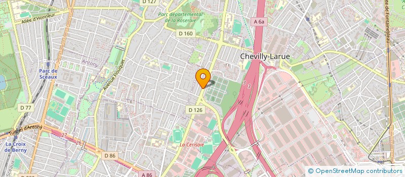 localisation de l'entreprise MADAME SOFIE DE RYDT  CHEVILLY-LARUE