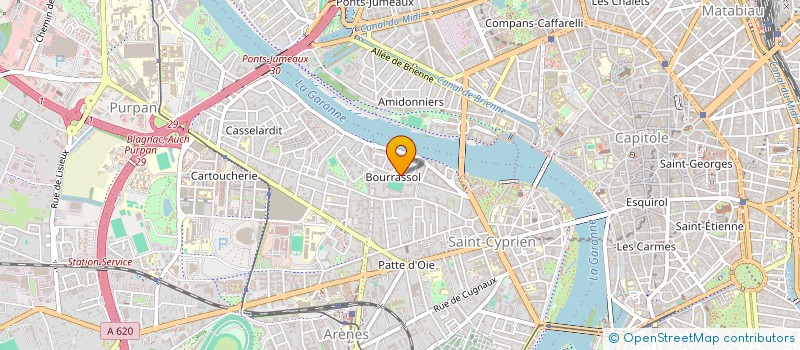 localisation de l'entreprise MADAME SOFIE OLLEVAL à TOULOUSE
