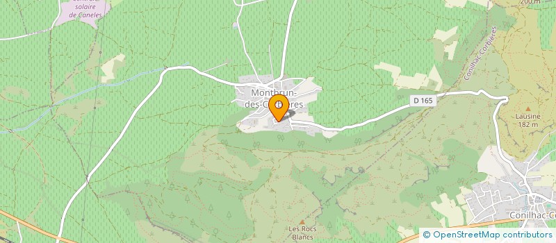 localisation de l'entreprise MADAME SOFIE REMELS  MONTBRUN-DES-CORBIERES