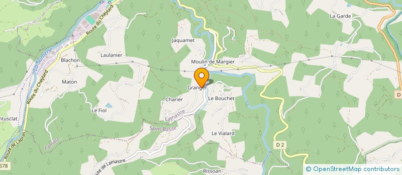 localisation de l'entreprise MADAME SOFIE SLEUMER  LAMASTRE