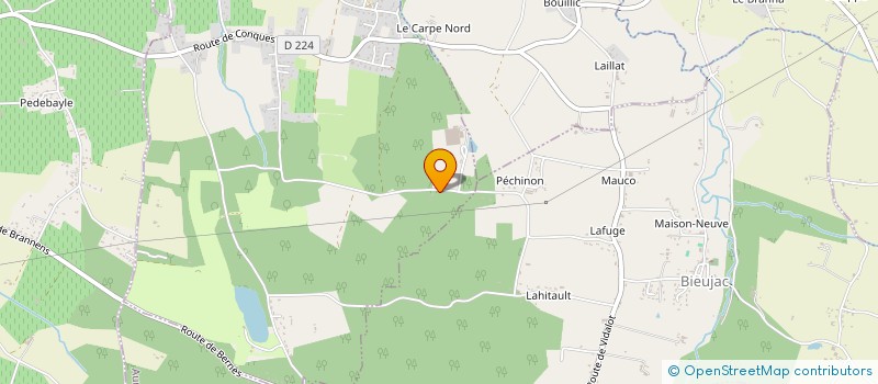 localisation de l'entreprise MADAME SOFIE VAN LUYTEN  SAINT-PARDON-DE-CONQUES