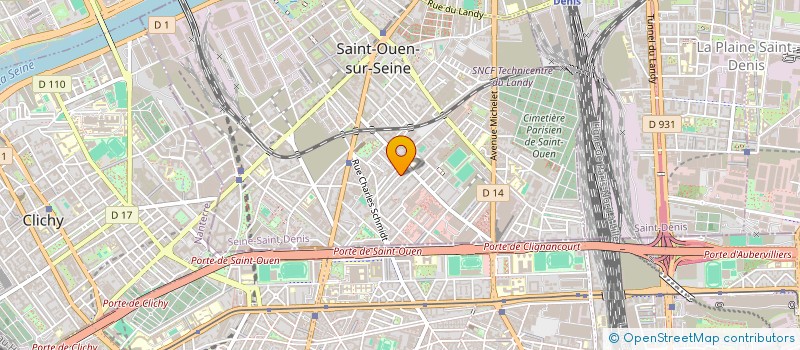 localisation de l'entreprise MADAME SOFIIA OUZAHIR à SAINT-OUEN-SUR-SEINE