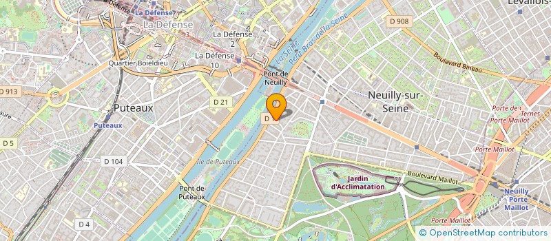 localisation de l'entreprise MADAME SOFIJA KUZMANOVSKA à NEUILLY-SUR-SEINE