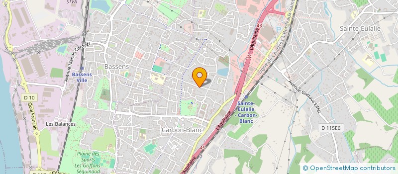 localisation de l'entreprise MADAME SOFIYA MININA  CARBON-BLANC