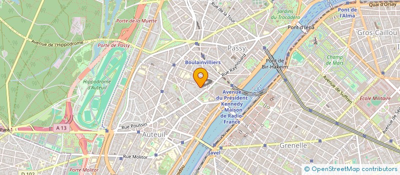 localisation de l'entreprise MADAME SOFYA FALKOVA  PARIS