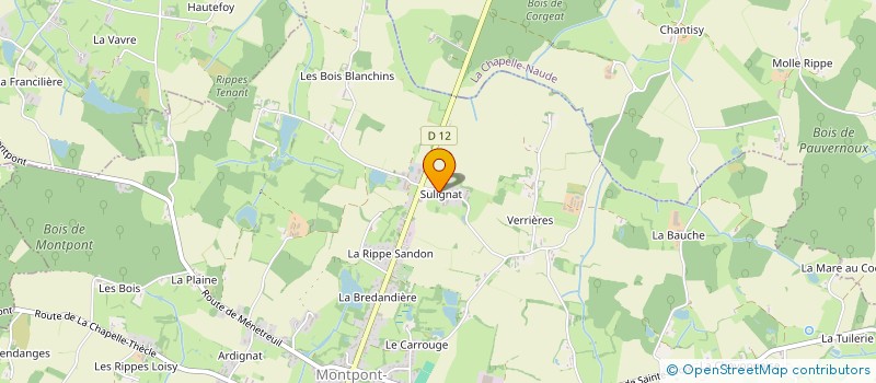 localisation de l'entreprise MADAME SOGANE PETTINELLI à MONTPONT-EN-BRESSE