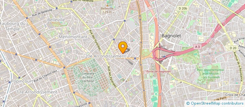 localisation de l'entreprise MADAME SOHADE ESSOLTANI  PARIS