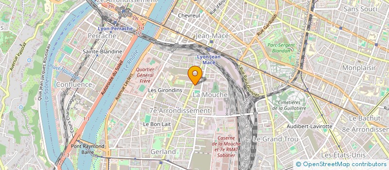 localisation de l'entreprise MADAME SOHANE BEGOT  LYON