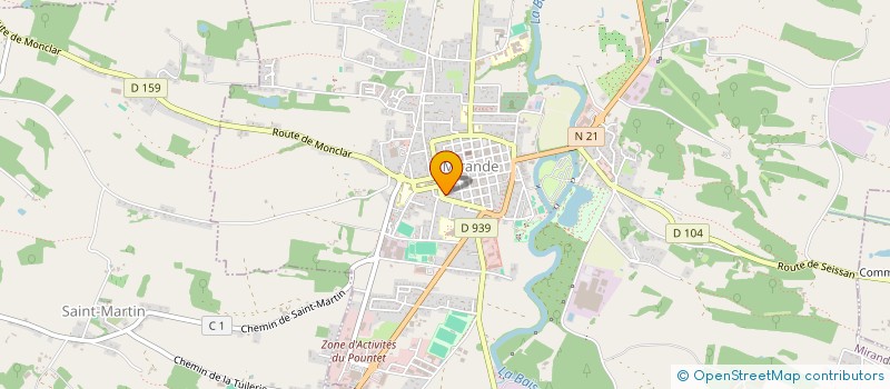 localisation de l'entreprise MADAME SOHEILA HAGHDOOST  MEHRABADI  MIRANDE