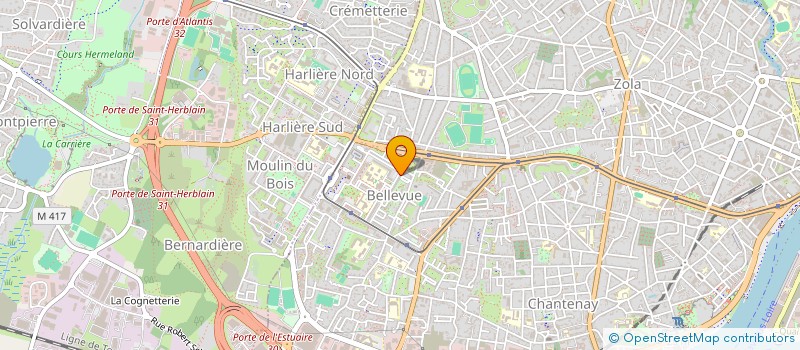 localisation de l'entreprise MADAME SOHRA MESSAOUDI à NANTES