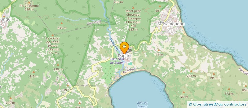 localisation de l'entreprise MADAME SOIARTA ABDOU à BANDRELE