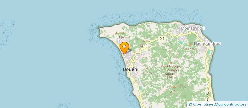 localisation de l'entreprise MADAME SOIFOITA SAID ABDALLAH à BOUENI