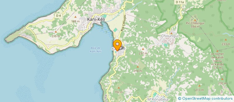 localisation de l'entreprise MADAME SOIHABATI RASSOULOU à KANI-KELI