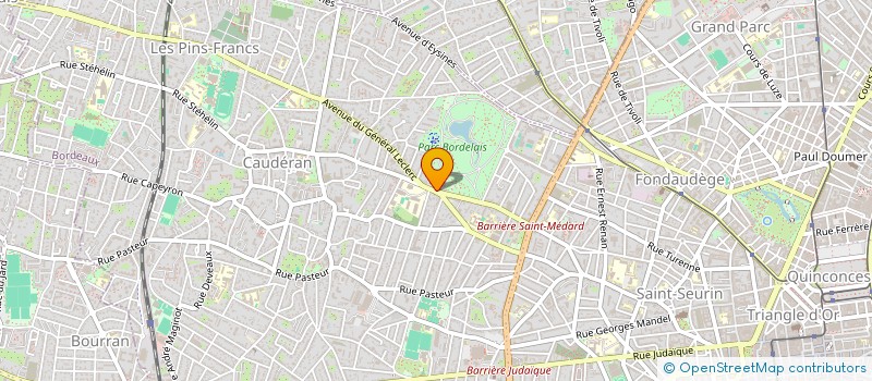 localisation de l'entreprise MADAME SOILHAT MOHAMED  BORDEAUX