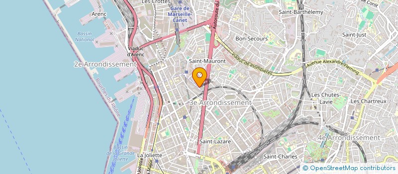 localisation de l'entreprise MADAME SOINAATI MOGNI à MARSEILLE