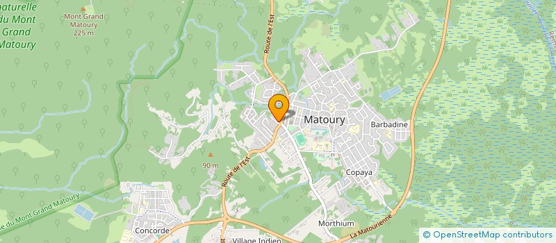 localisation de l'entreprise MADAME SOINIE ROSIER à MATOURY