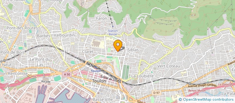 localisation de l'entreprise MADAME SOISEM BEN ABDELMOULA  TOULON