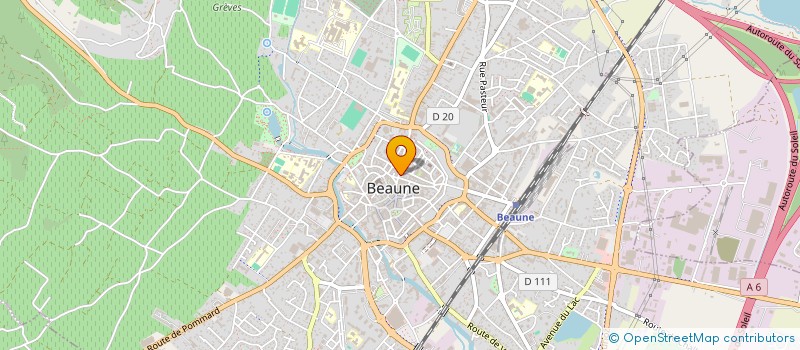 localisation de l'entreprise MADAME SOISIC PINCZON DU SEL à BEAUNE