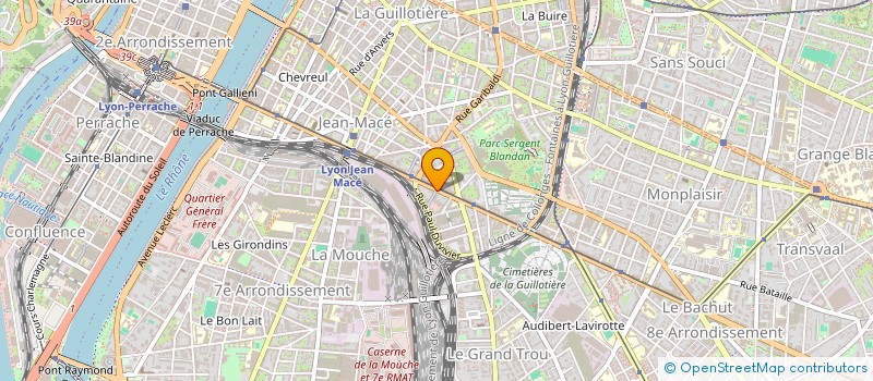 localisation de l'entreprise MADAME SOIZIC AUDOUIN  LYON