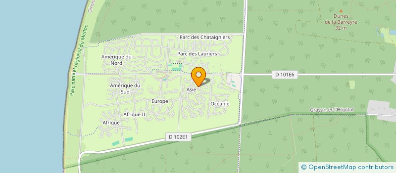 localisation de l'entreprise MADAME SOIZIC BOUCHE DUPONT  GRAYAN-ET-L'HOPITAL