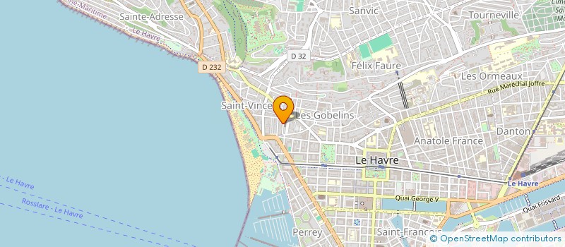 localisation de l'entreprise MADAME SOIZIC BOURHIS à LE HAVRE