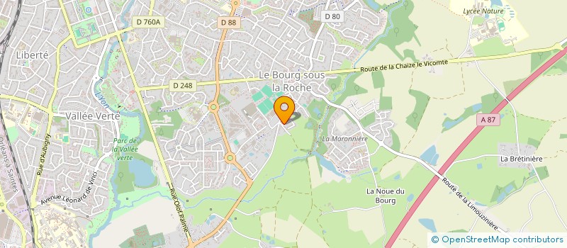 localisation de l'entreprise MADAME SOIZIC DAIN à LA ROCHE-SUR-YON