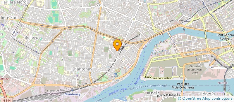localisation de l'entreprise MADAME SOIZIC DE FOUCHER DE CAREIL à NANTES