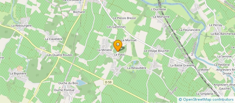 localisation de l'entreprise MADAME SOIZIC DE GRACIA  MONNIERES