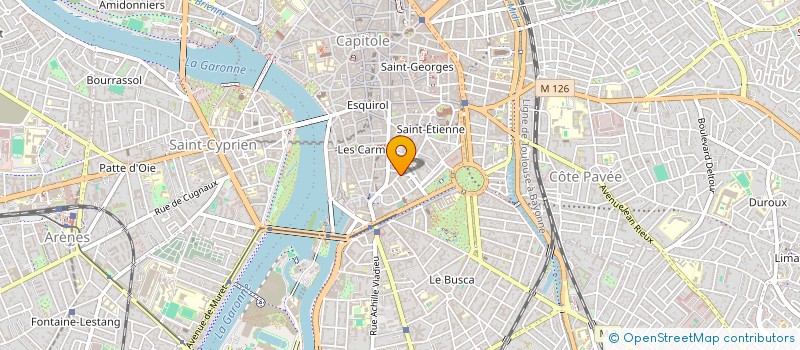 localisation de l'entreprise MADAME SOIZIC DELEPINE  TOULOUSE