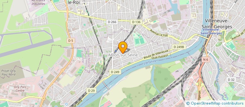 localisation de l'entreprise MADAME SOIZIC DEPRINCE à ABLON-SUR-SEINE