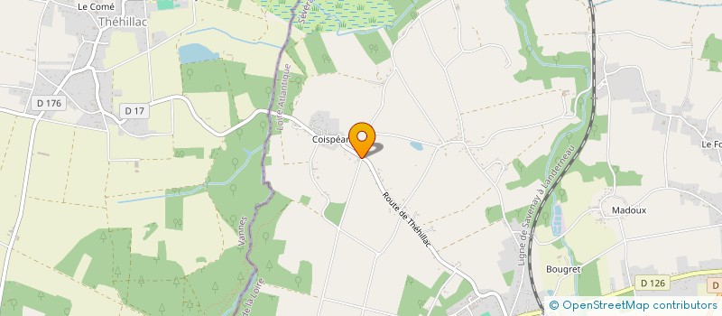 localisation de l'entreprise MADAME SOIZIC DERIEN  SEVERAC