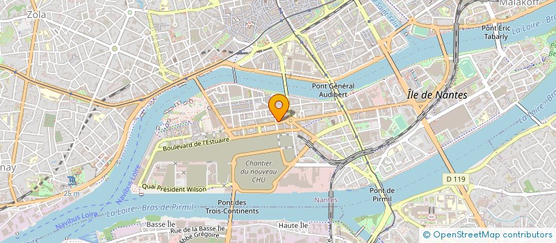localisation de l'entreprise MADAME SOIZIC DESAIZE à NANTES