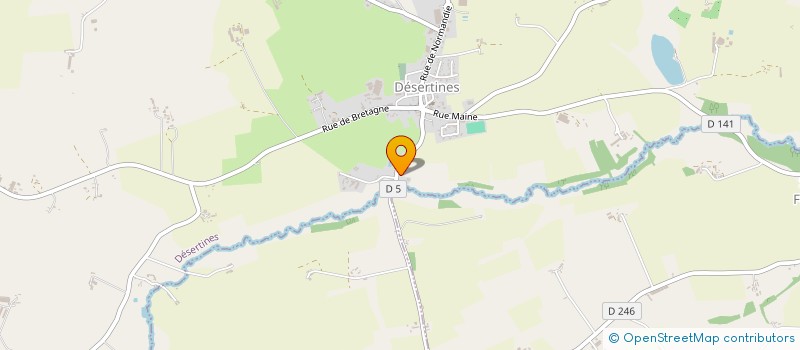 localisation de l'entreprise MADAME SOIZIC DONET  GORRON