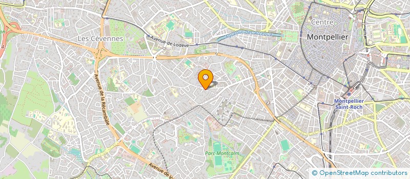 localisation de l'entreprise MADAME SOIZIC DUBUS à MONTPELLIER
