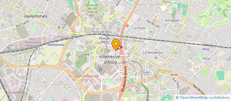 localisation de l'entreprise MADAME SOIZIC GACEM à VILLENEUVE-D'ASCQ