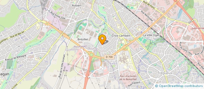 localisation de l'entreprise MADAME SOIZIC GATHIGNOL  SAINT-BRIEUC