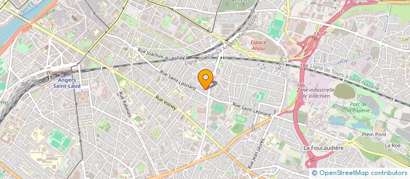 localisation de l'entreprise MADAME SOIZIC JOSSON à ANGERS