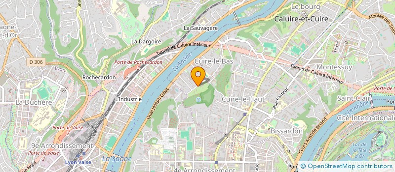 localisation de l'entreprise MADAME SOIZIC JOUBERT  CALUIRE-ET-CUIRE