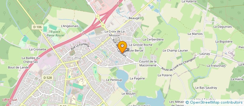 localisation de l'entreprise MADAME SOIZIC JOUSSE  LIFFRE