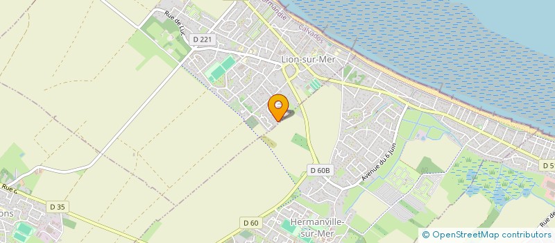 localisation de l'entreprise MADAME SOIZIC LARDEUX  LION-SUR-MER