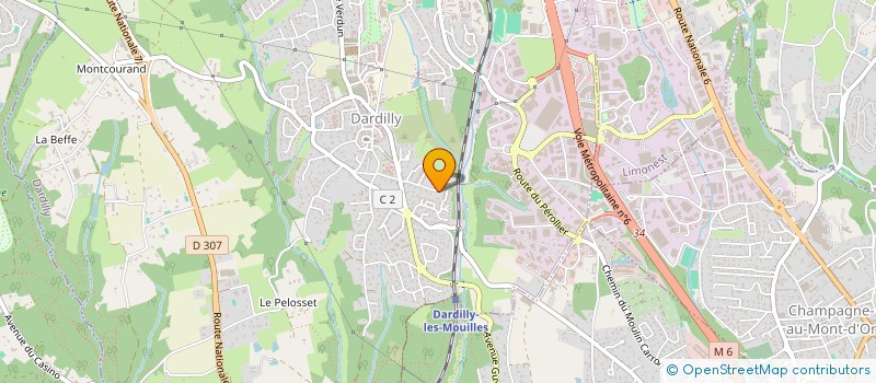 localisation de l'entreprise MADAME SOIZIC LAURENT  DARDILLY