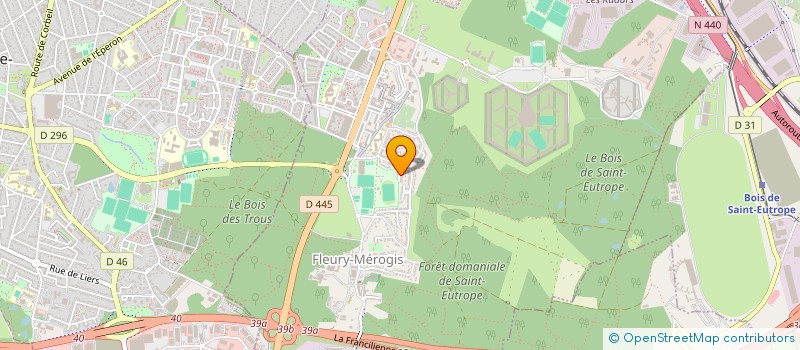 localisation de l'entreprise MADAME SOIZIC LAVOT à FLEURY-MEROGIS