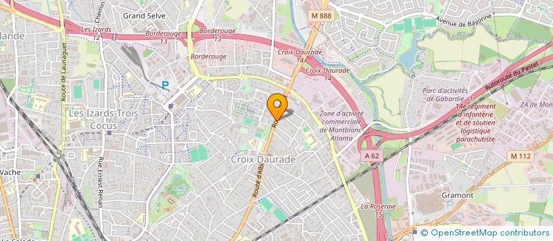 localisation de l'entreprise MADAME SOIZIC LE BIAVANT  TOULOUSE