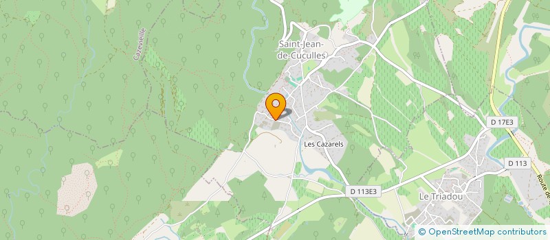 localisation de l'entreprise MADAME SOIZIC LE FRANCOIS  SAINT-JEAN-DE-CUCULLES