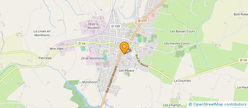 localisation de l'entreprise MADAME SOIZIC LE PICARD  LOUVIGNE-DU-DESERT