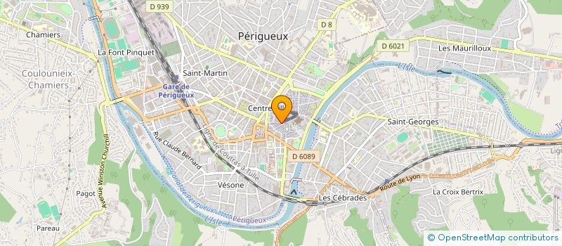 localisation de l'entreprise MADAME SOIZIC LEGRAND à PERIGUEUX